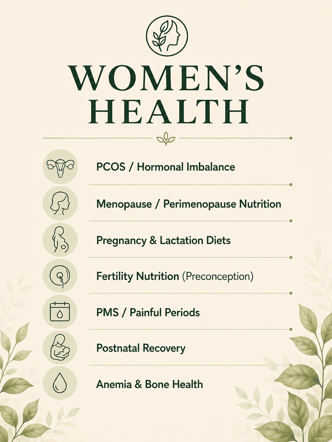 Women's Health — Reviva Nutrition